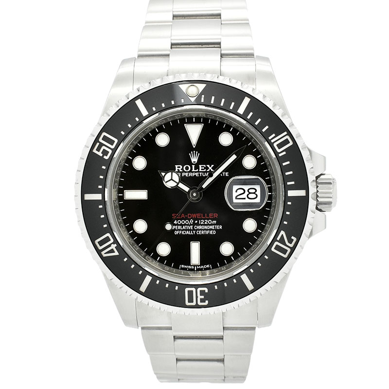ロレックス　ROLEX　シードゥエラー　126600　クラウン無し　MK1ダイヤル　43mm　ブラック　USED　中古