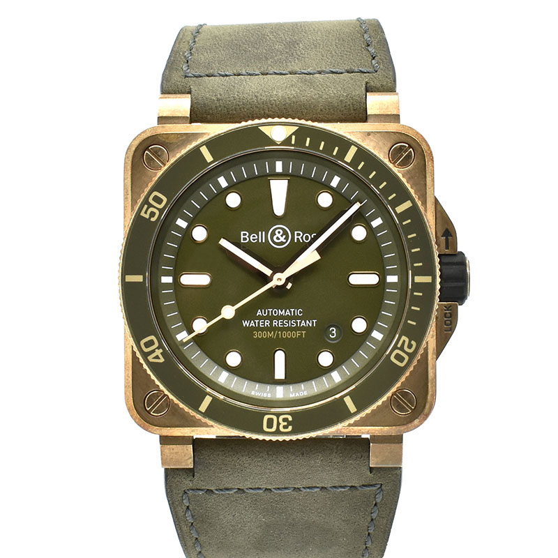 ベル&ロス BELL&ROSS BR0392DGBR/SCA BR0392 ダイバー ブロンズ 42mm 世界999本限定 USED 中古 Zetton(ゼットン) ベル&ロス BELL&ROSS BR0392DGBR/SCA BR0392 ダイバー ブロンズ 42mm 世界999本限定 USED 中古 Zetton(ゼットン)