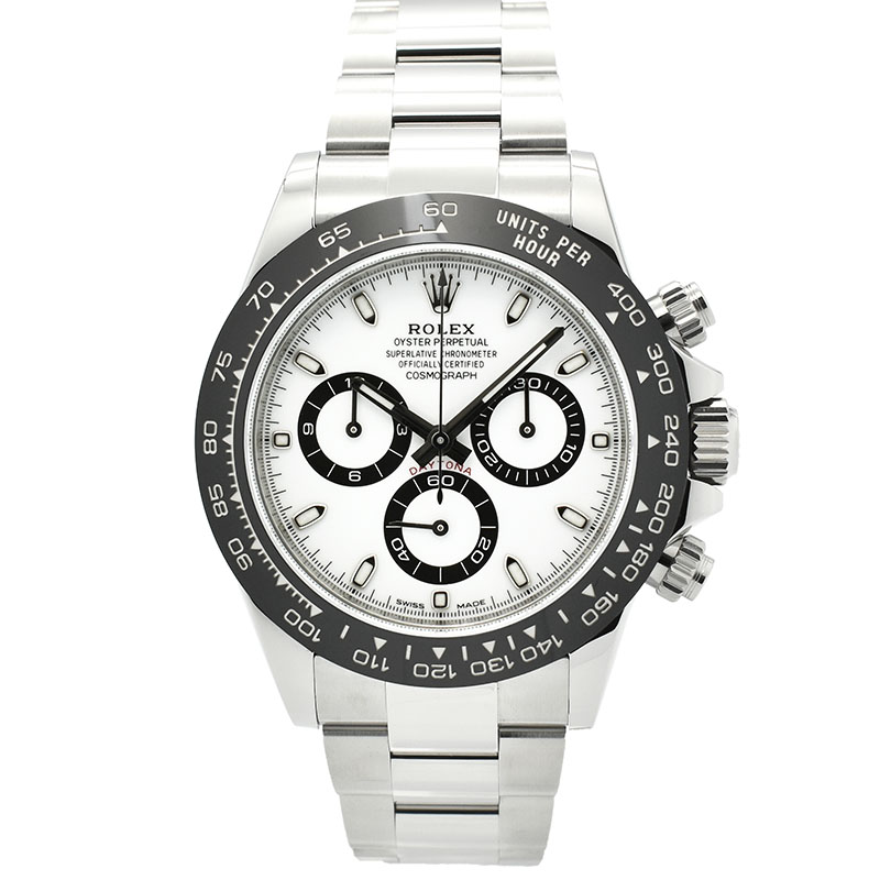 ロレックス　ROLEX　コスモグラフ　デイトナ　Ref.116500LN　ホワイト　セラミックベゼル　新品アウトレット