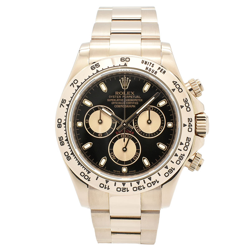 ロレックス　ROLEX　デイトナ　Ref.116505　エバーローズゴールド　ブラック/ピンク　G番　40mm　USED　中古