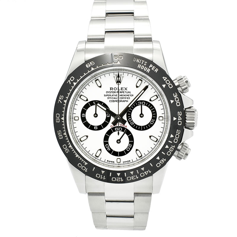 ロレックス　ROLEX　コスモグラフ　デイトナ　Ref.116500LN　ホワイト　セラミックベゼル　USED　中古