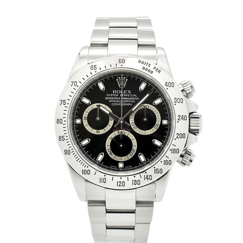 ロレックス　ROLEX　デイトナ　116520　ブラック　M番　USED　中古