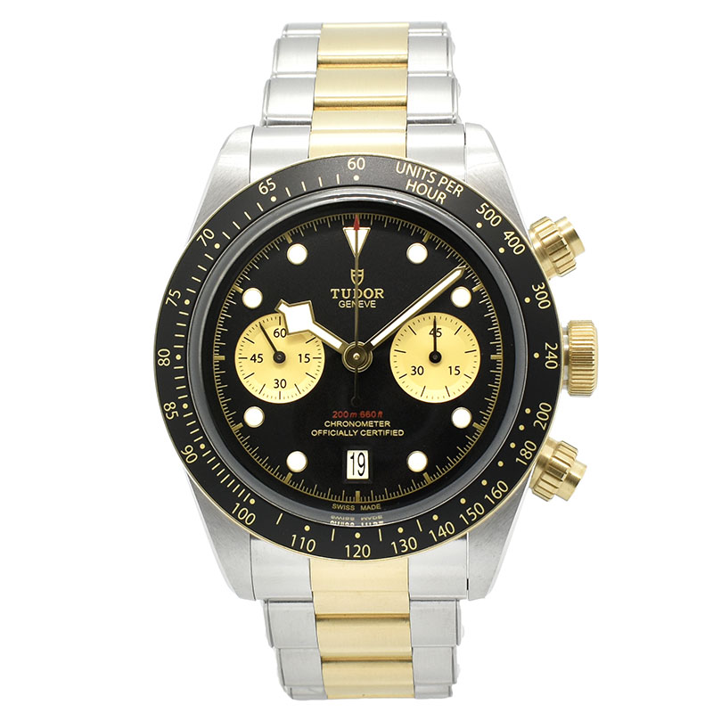 チューダー(チュードル)　TUDOR　ヘリテージ ブラックベイ クロノ S&G　79363N　41mm　USED　中古