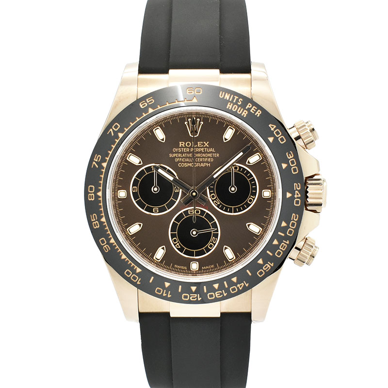 ロレックス　ROLEX　デイトナ　Ref.116515LN　18KERG　セラミックベゼル　40mm　チョコレート/ブラック　オイスターフレックス　USED　中古