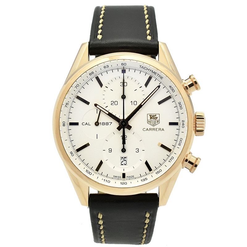 タグホイヤー　TAG HEUER　カレラ クロノグラフ キャリバー1887　CAR2140.FC8145　18KRG　41mm　USED　中古