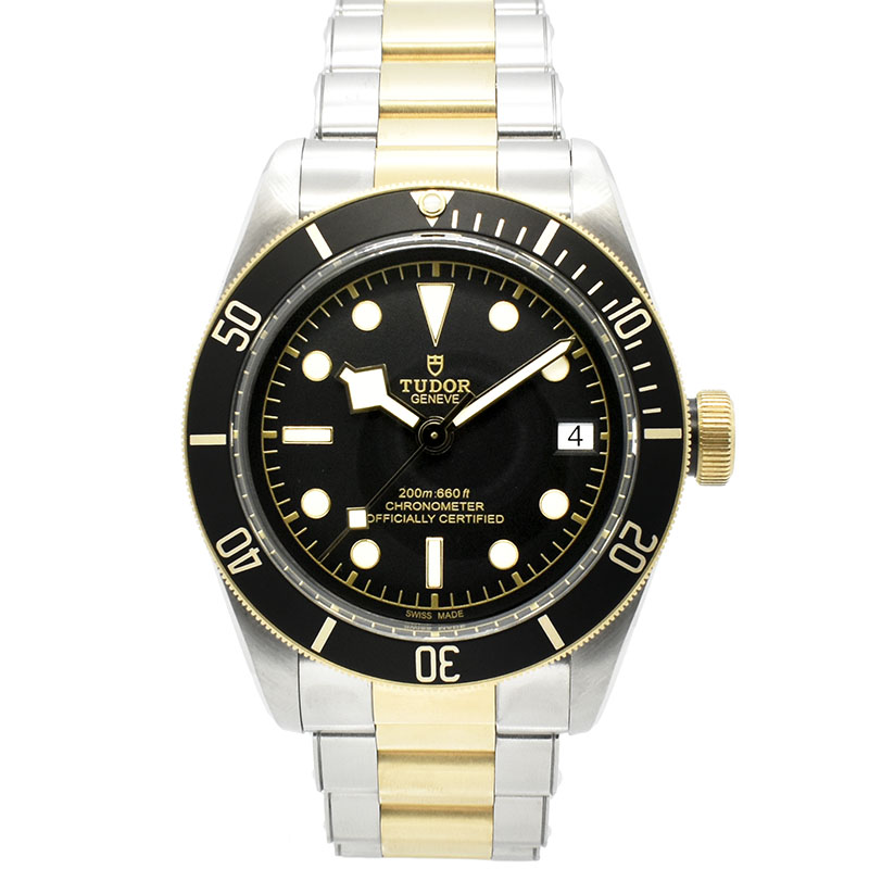 チューダー(チュードル)　TUDOR　ヘリテージ ブラックベイ コンビ　79733N　ブラック　41mm　USED　中古