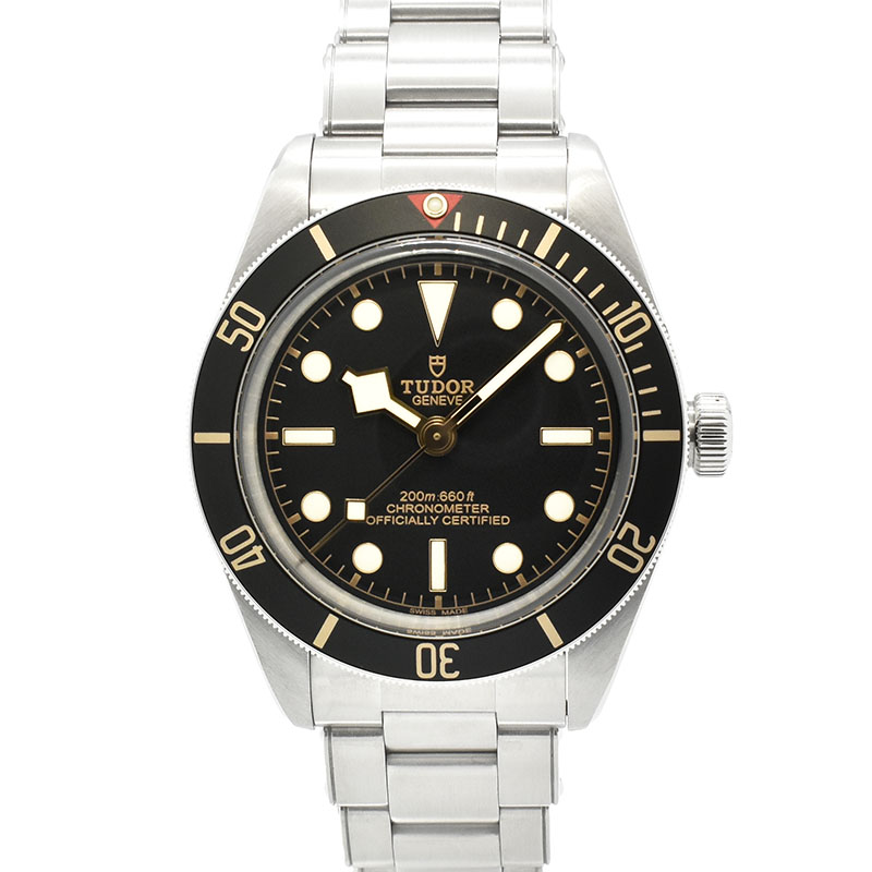 チューダー(チュードル)　TUDOR　ヘリテージ ブラックベイ フィフティエイト　79030N　39mm　ブラック　USED　中古