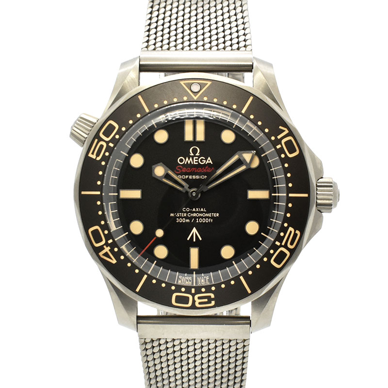 オメガ　OMEGA　シーマスター ダイバー 300m コーアクシャル マスタークロノメーター 007エディション　210.90.42.20.01.001　42mm　USED　中古