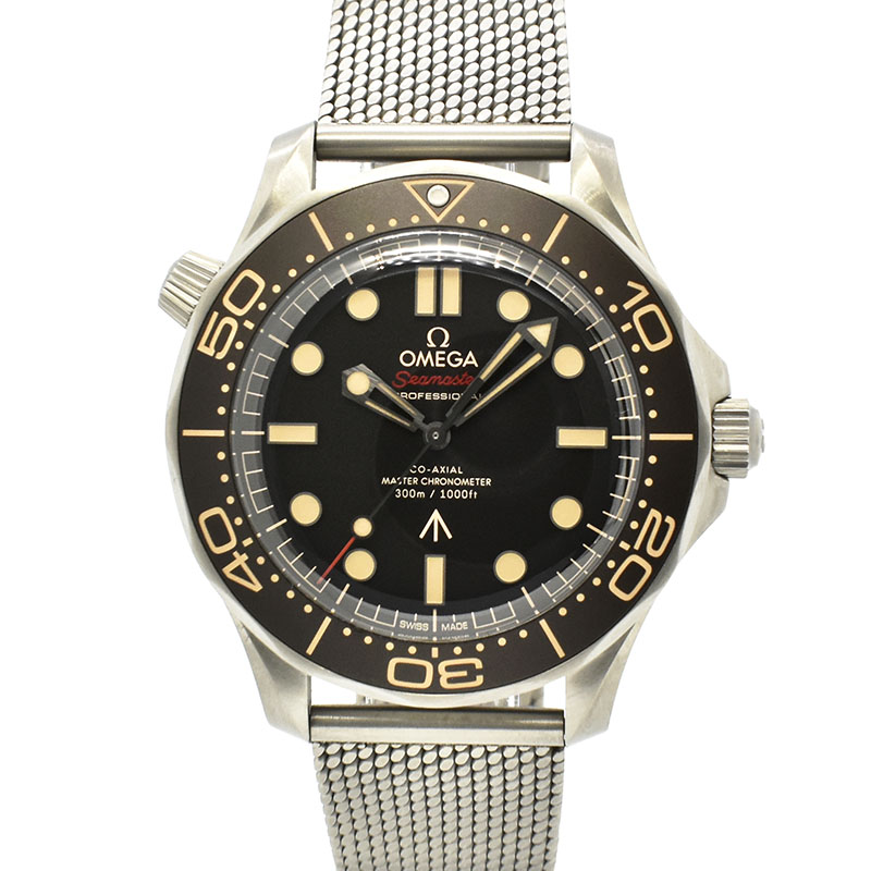 オメガ　OMEGA　シーマスター ダイバー 300m コーアクシャル マスタークロノメーター 007エディション　210.92.42.20.01.001　42mm　USED　中古