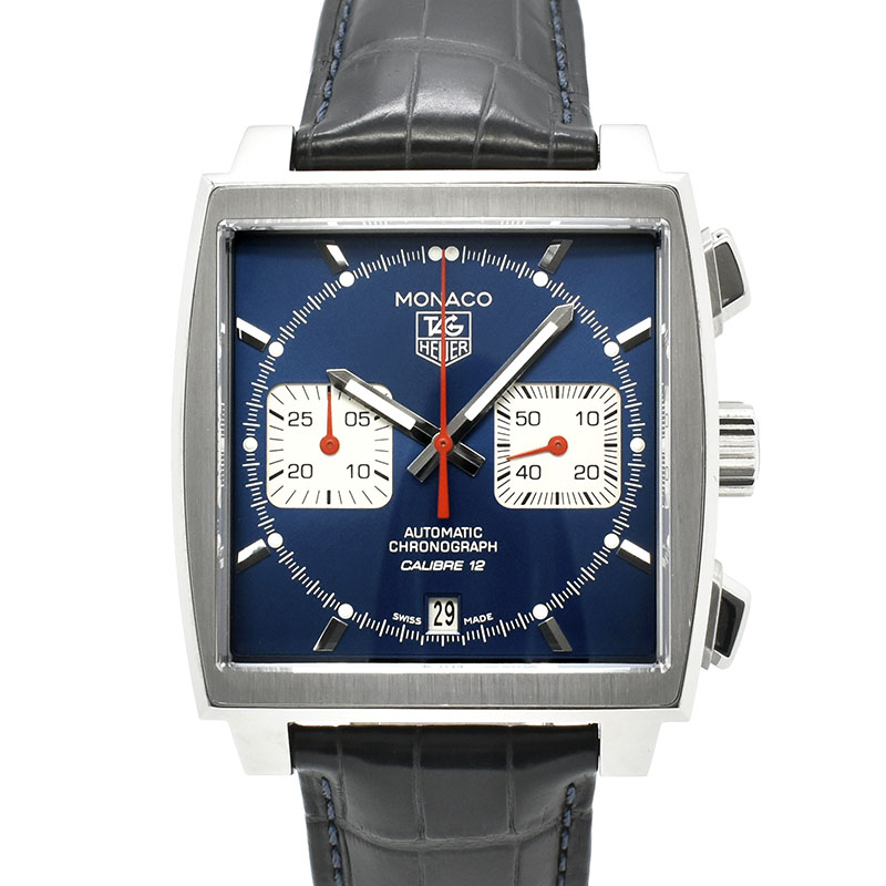 タグホイヤー　TAG HEUER　モナコ クロノグラフ スティーブマックイーン　CAW2111.FC6183　39mm　USED　中古