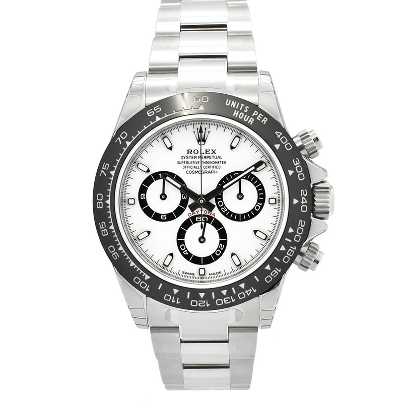 ロレックス　ROLEX　コスモグラフ　デイトナ　Ref.116500LN　ホワイト　セラミックベゼル　新品アウトレット