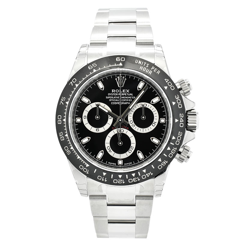 ロレックス　ROLEX　コスモグラフ　デイトナ　Ref.116500LN　ブラック　セラミックベゼル　新品アウトレット