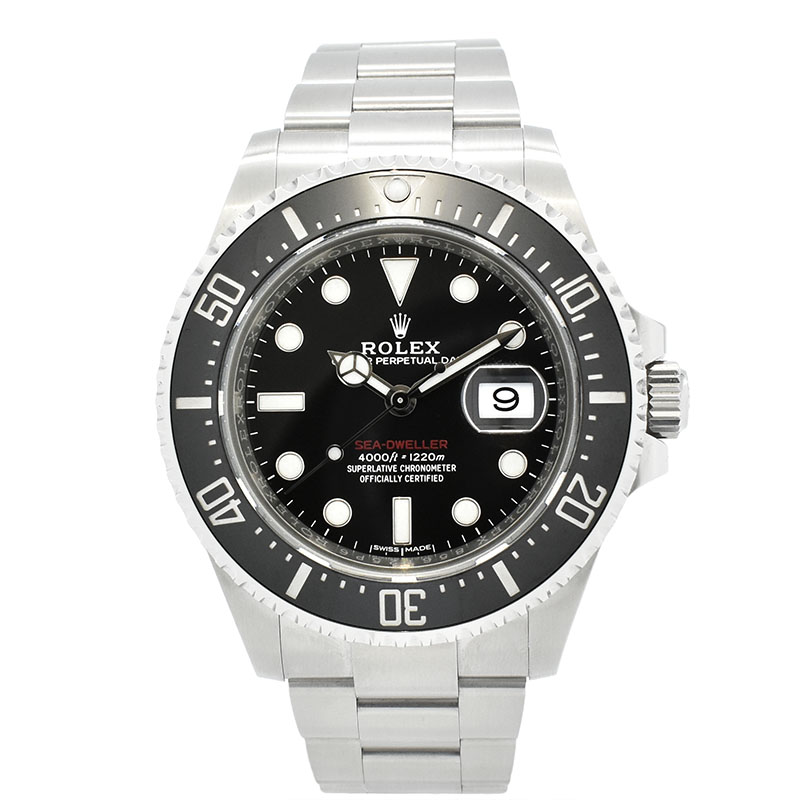 ロレックス　ROLEX　シードゥエラー　126600　クラウン無し　MK1ダイヤル　43mm　ブラック　USED　中古
