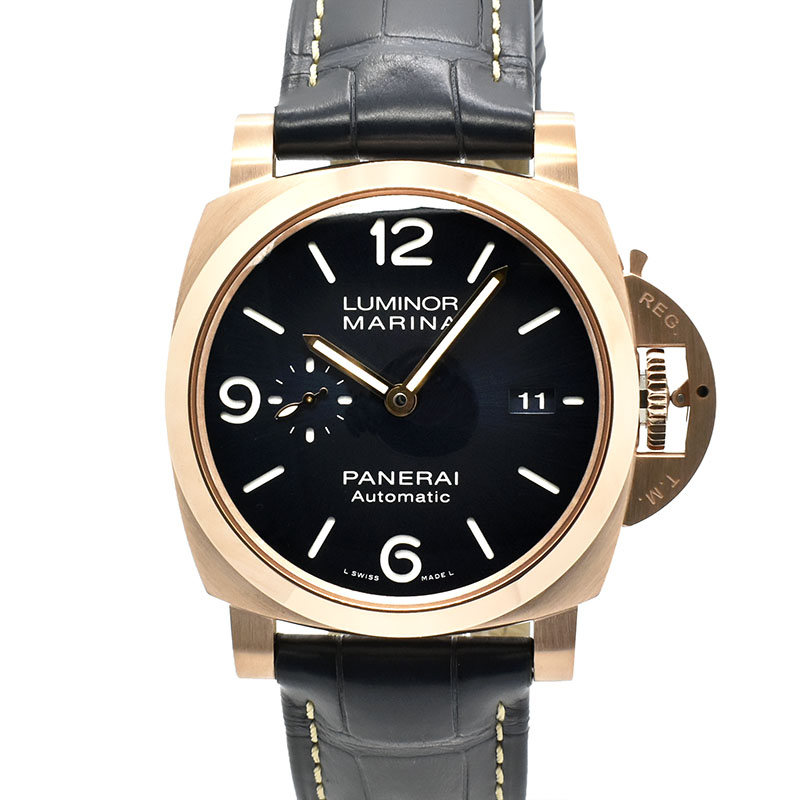 パネライ　PANERAI　ルミノールマリーナ ゴールドテック　PAM01112　44mm　ブルー　未使用品