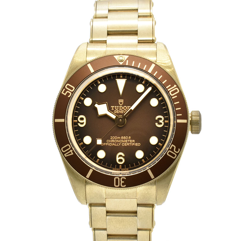 チューダー(チュードル)　TUDOR　ヘリテージ ブラックベイ フィフティエイト ブロンズ　79012M　39mm　ブラウン　未使用品