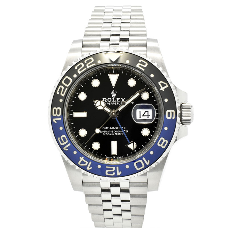 ロレックス　ROLEX　GMTマスター2　126710BLNR　ブルー/ブラックベゼル　40mm　USED　中古