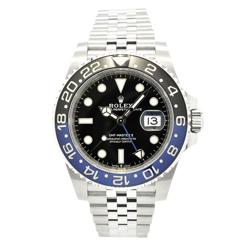 ロレックス　ROLEX　GMTマスター2　126710BLNR　ブルー/ブラックベゼル　40mm　USED　中古