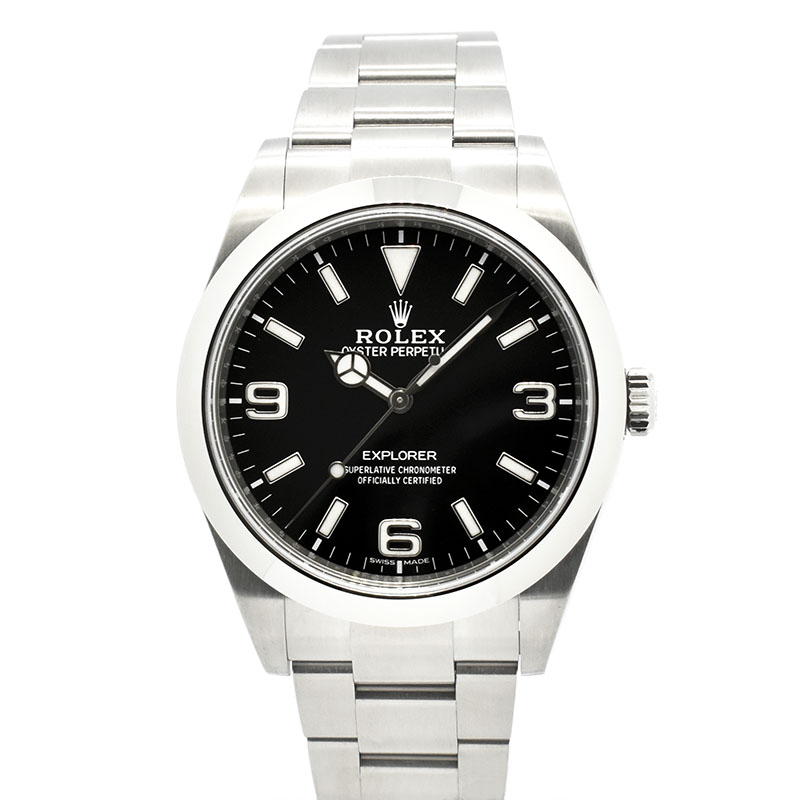 ロレックス　ROLEX　エクスプローラー1　Ref.214270　39mm　クロマライト　USED　中古