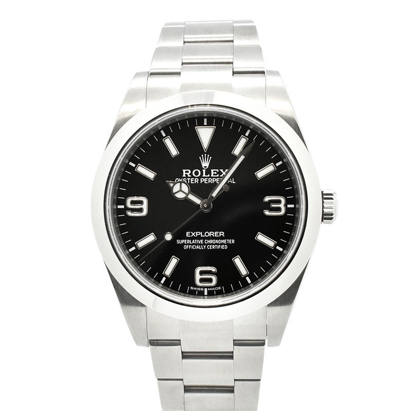 ロレックス　ROLEX　エクスプローラー1　Ref.214270　39mm　クロマライト　USED　中古