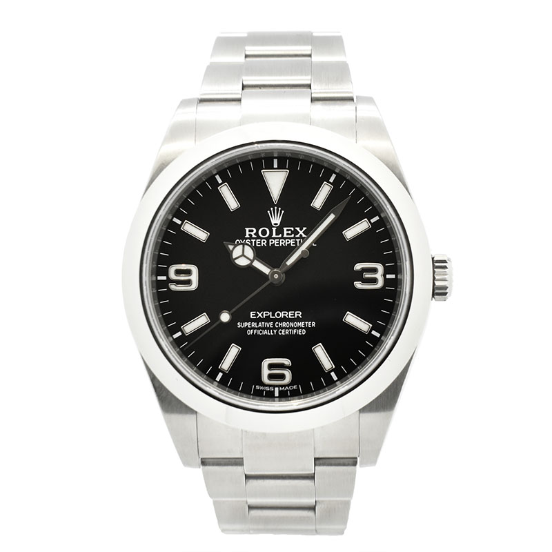 ロレックス　ROLEX　エクスプローラー1　Ref.214270　39mm　クロマライト　USED　中古