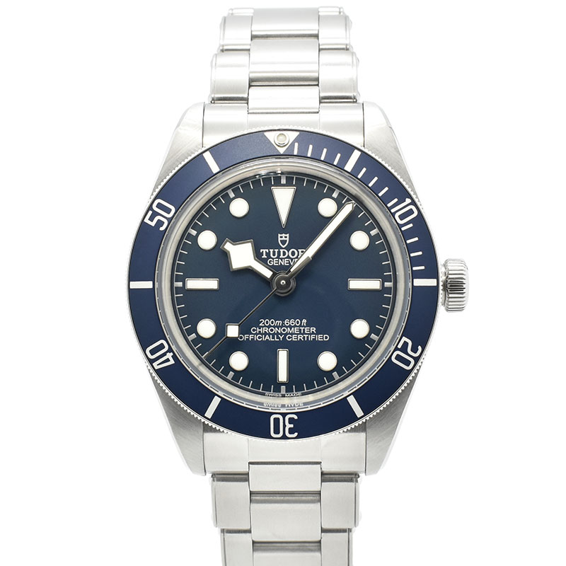 チューダー(チュードル)　TUDOR　ヘリテージ ブラックベイ フィフティエイト　79030B　39mm　ブルー　USED　中古