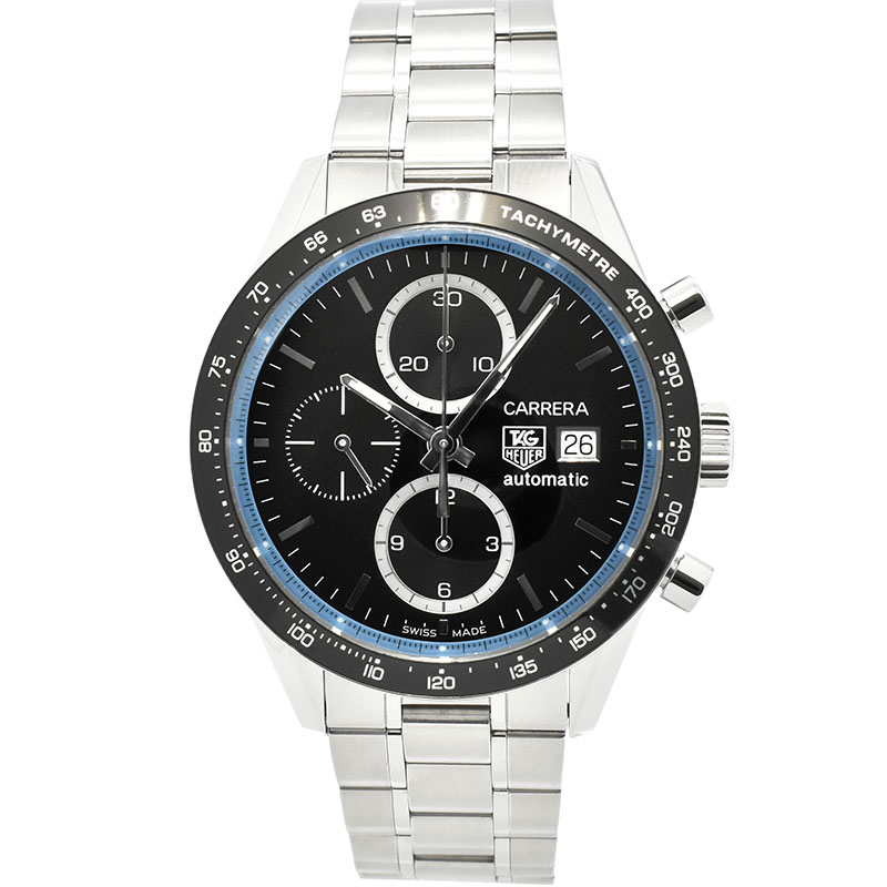 タグホイヤー　TAG HEUER　カレラ クロノグラフ リングマスター ジェイソン・バトン　CV201X.BA0794　日本500本限定　41mm　USED　中古