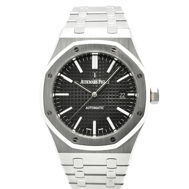 オーデマ・ピゲ　AUDEMARS PIGUET　ロイヤルオーク　15400ST.OO.1220ST.01　41mm　ブラック　USED　中古