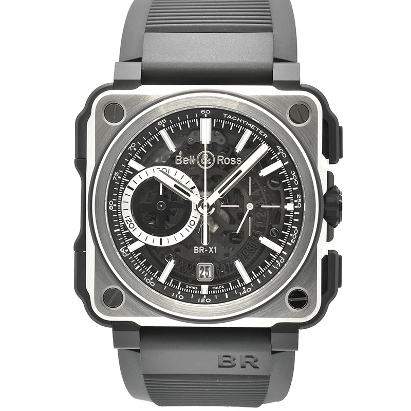 ベル＆ロス　BELL＆ROSS　BR-X1 ブラックチタニウム　Ref.BRX1-CE-TI-BLC　45mm　世界250本限定　未使用品