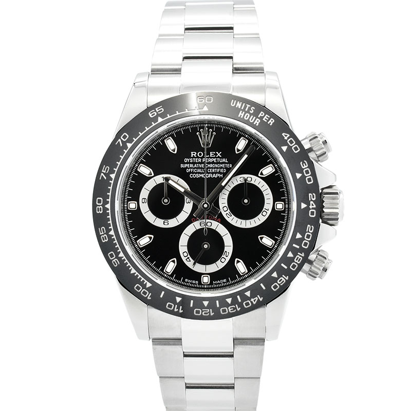 ロレックス　ROLEX　コスモグラフ デイトナ　Ref.116500LN　ブラック　セラミックベゼル　USED　中古