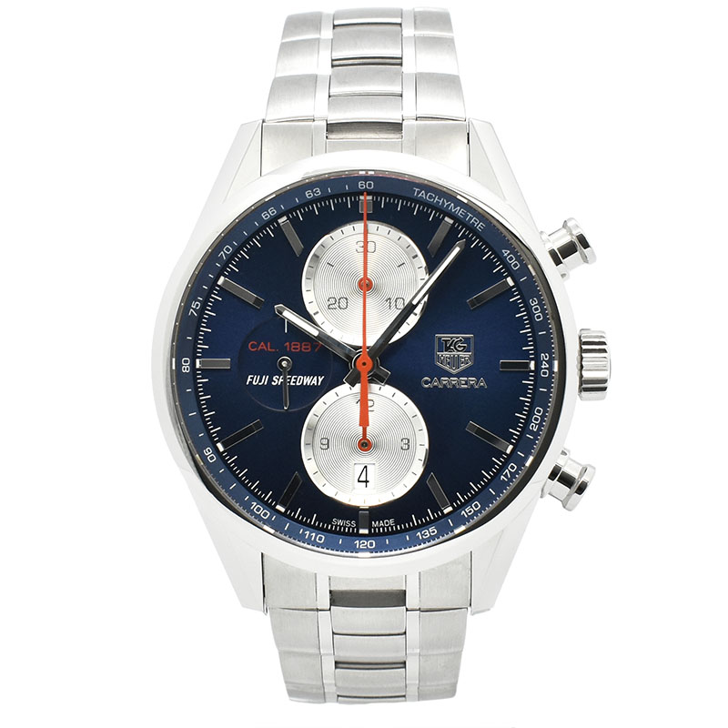 タグホイヤー　TAG HEUER　カレラクロノ　キャリバー1887　CAR211B.BA0724　富士スピードウェイ　日本400本限定　USED　41mm　中古
