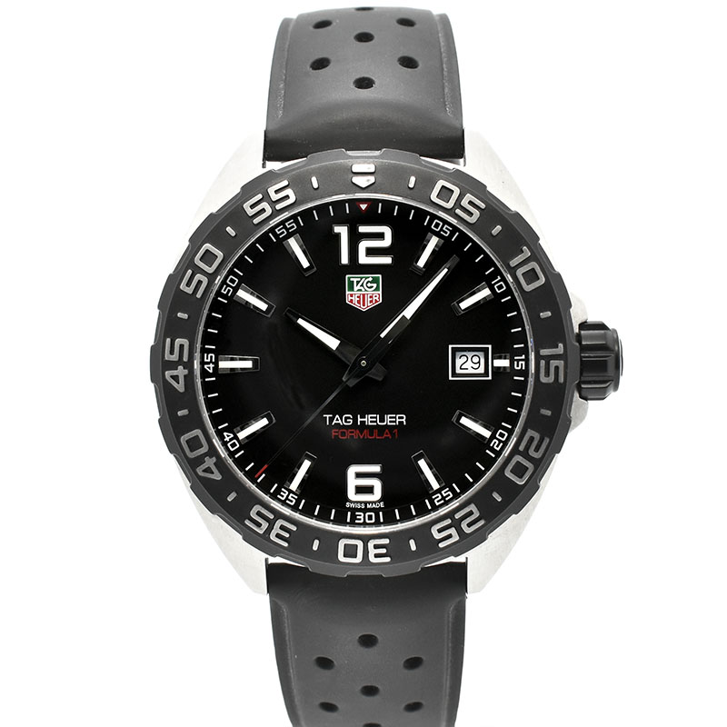 タグホイヤー　TAG HEUER　フォーミュラ1　WAZ1110.FT8023 　ブラック　クォーツ　41mm　USED　中古