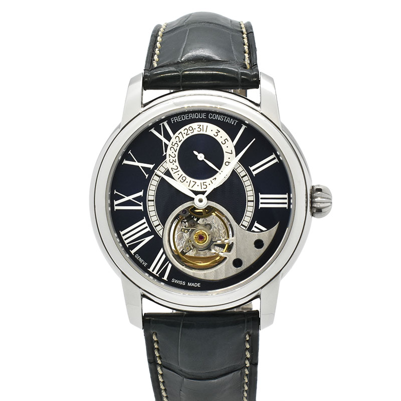 フレデリック・コンスタント　FREDERIQUE CONSTANT　マニュファクチュール ハートビート　FC-941NS4H6　SS　42mm　ブルー　USED　中古