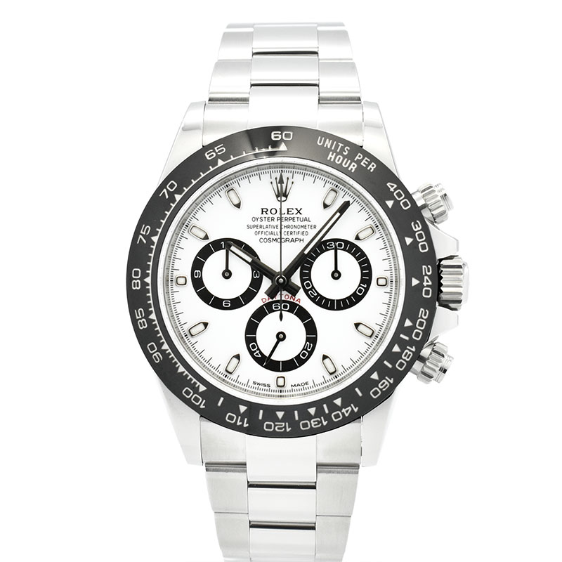 ロレックス　ROLEX　コスモグラフ　デイトナ　Ref.116500LN　ホワイト　セラミックベゼル　USED　中古