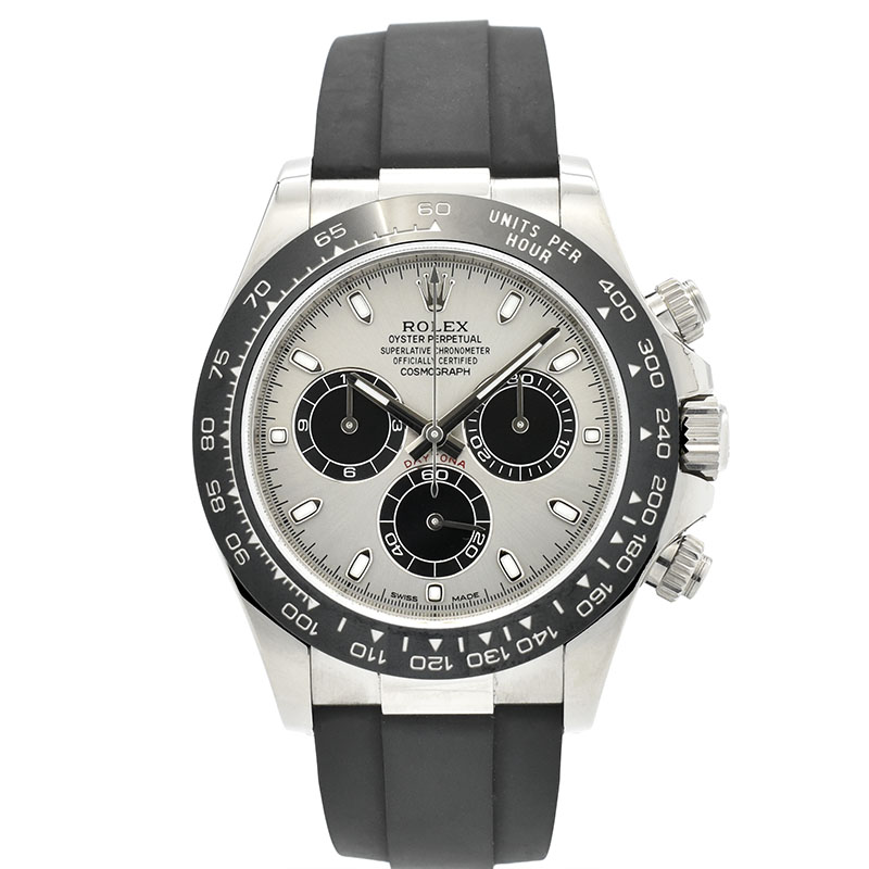 ロレックス　ROLEX　デイトナ　116519LN　スチール/ブラック　オイスターフレックス　18KWG　USED　中古