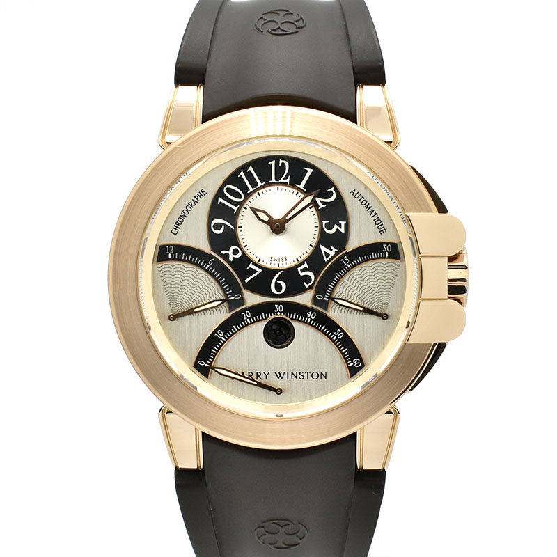 ハリーウィンストン　HARRY WINSTON　オーシャン トリプルレトログラード クロノグラフ　400/MCRA44R(OCEACT44RR027)　44mm　USED　中古