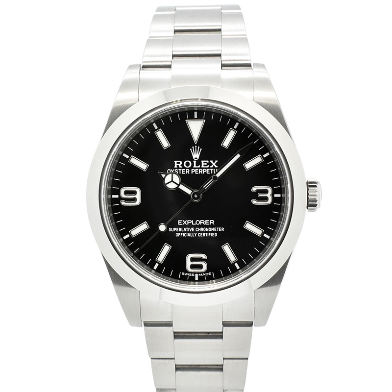 ロレックス　ROLEX　エクスプローラー1　Ref.214270　39mm　クロマライト　USED　中古