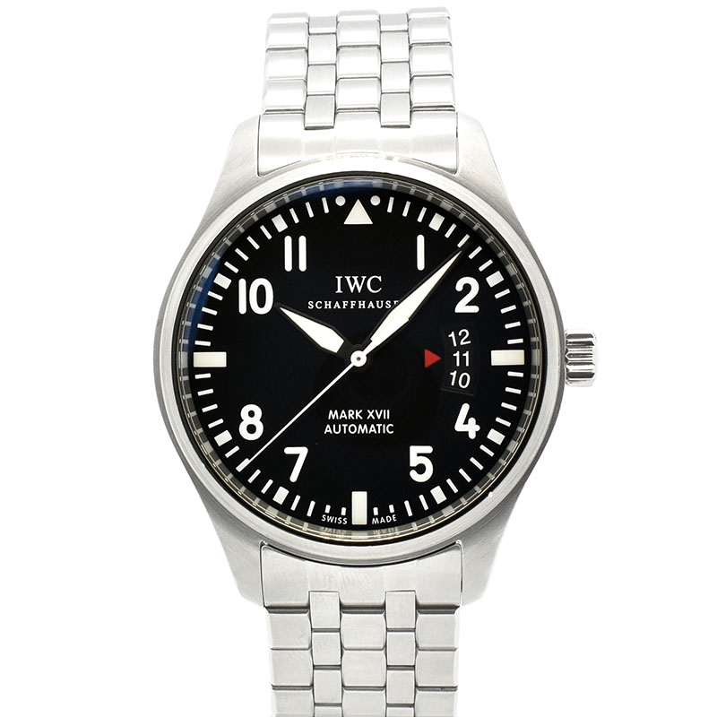 IWC　パイロットウォッチ　マーク17　IW326504　ブラック　41mm　USED　中古