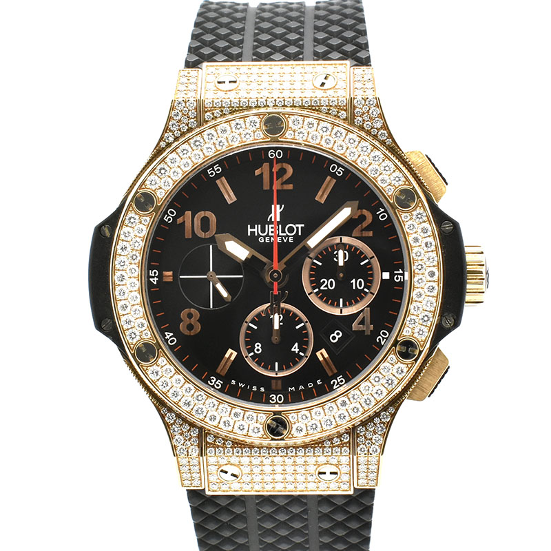 ウブロ　HUBLOT　ビッグバン ダイヤモンド　301.PX.130.RX.174　44mm　18KRG　USED　中古