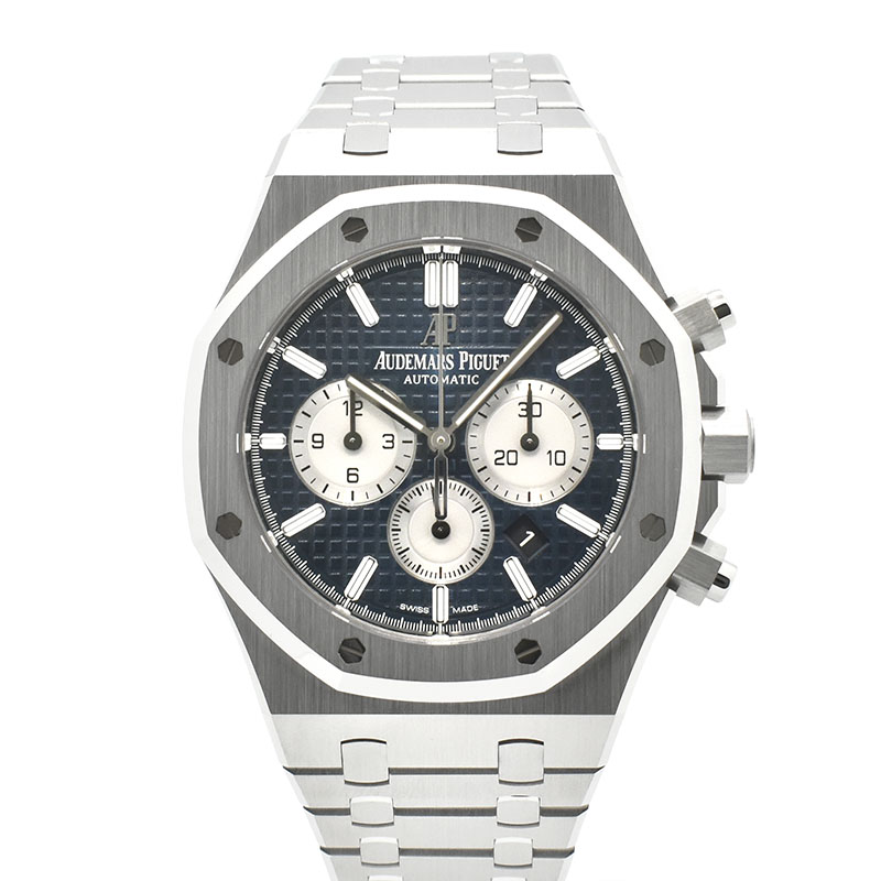 オーデマ・ピゲ　AUDEMARS PIGUET　ロイヤルオーク クロノグラフ　26331ST.OO.1220ST.01　SS　41mm　ブルー　USED　中古