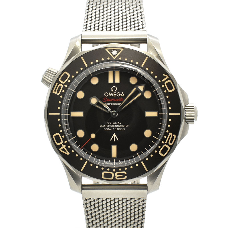 オメガ　OMEGA　シーマスター ダイバー 300m コーアクシャル マスタークロノメーター 007エディション　210.90.42.20.01.001　42mm　USED　中古