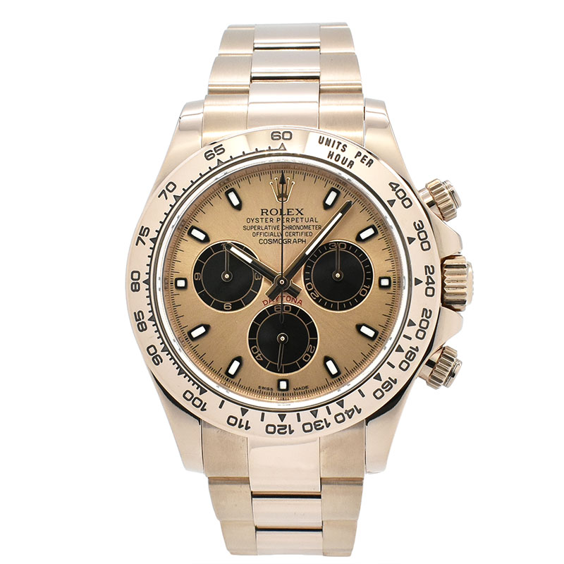 ロレックス　ROLEX　デイトナ　Ref.116505　18ERG　ピンク/ブラック　ランダム番　USED　中古
