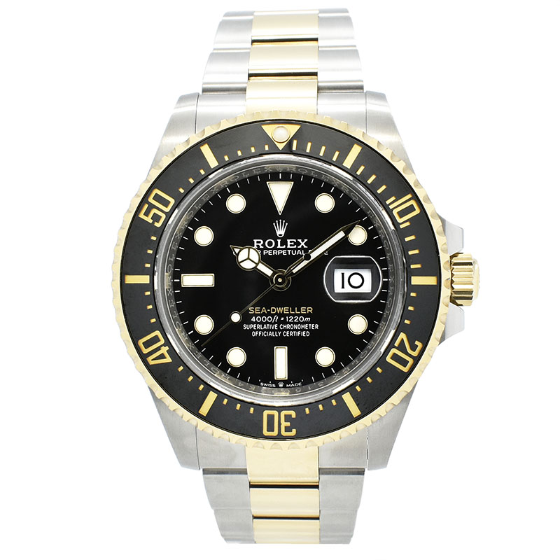 ロレックス　ROLEX　シードゥエラー　126603　43mm　ブラック　18KYG×SS　未使用品