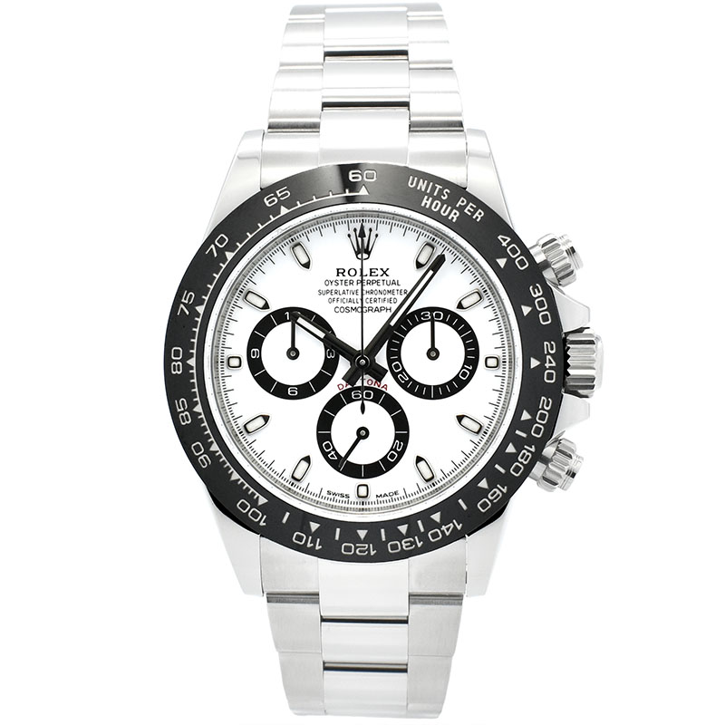 ロレックス　ROLEX　コスモグラフ　デイトナ　Ref.116500LN　ホワイト　セラミックベゼル　USED　中古