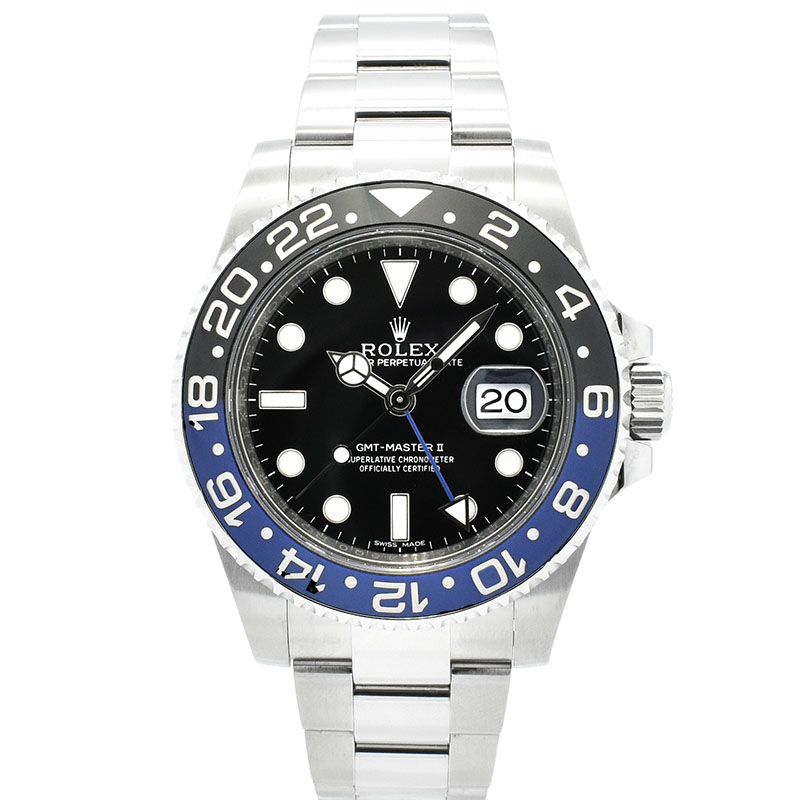 ロレックス　ROLEX　GMTマスター2　116710BLNR　40mm　青黒ベゼル　USED　中古