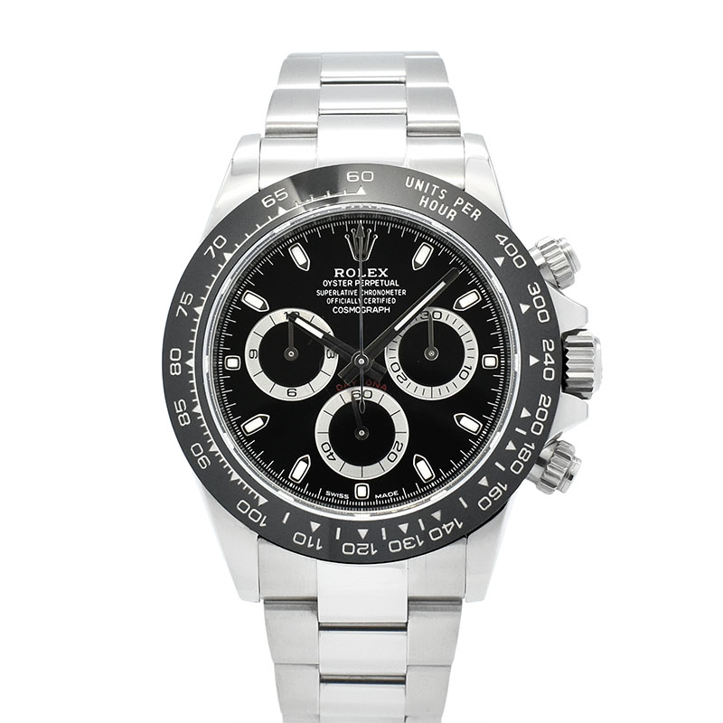 ロレックス　ROLEX　コスモグラフ デイトナ　Ref.116500LN　ブラック　セラミックベゼル　USED　中古