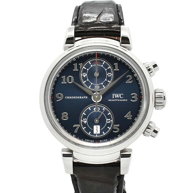 IWC　ダ・ヴィンチ クロノグラフ ローレウス・スポーツ・フォー・グッド　IW393402　ブルー　42mm　世界1500本限定　USED　中古