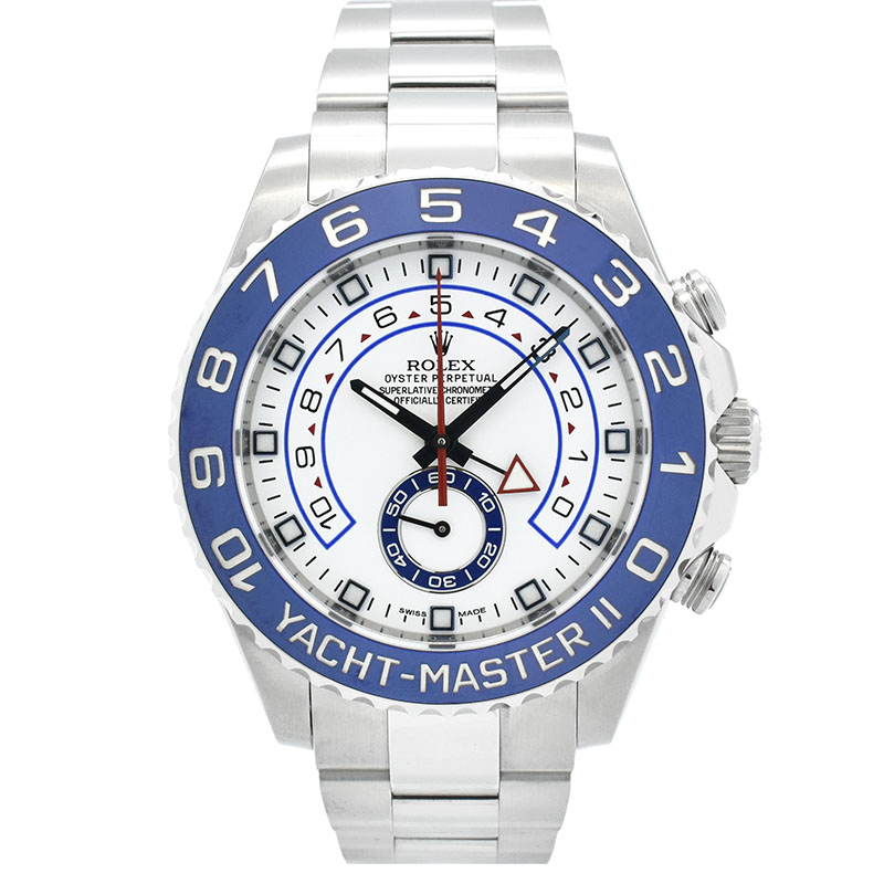 ロレックス　ROLEX　ヨットマスター2　Ref.116680　SS　44mm　ホワイト　USED　中古
