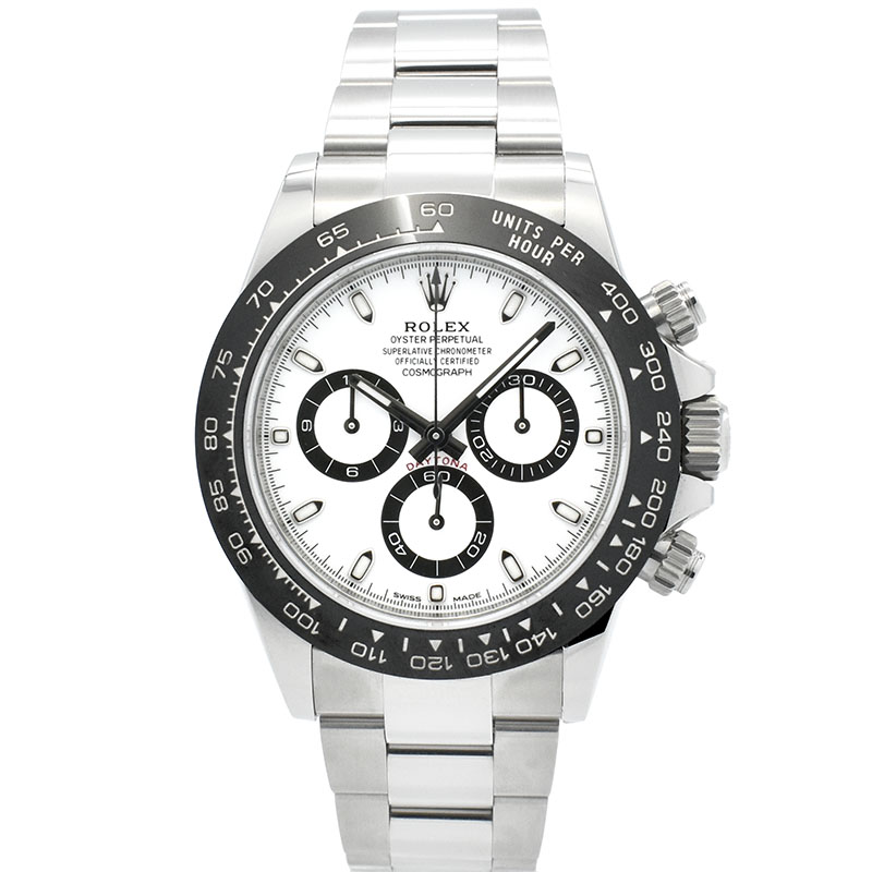 ロレックス　ROLEX　コスモグラフ デイトナ　Ref.116500LN　ホワイト　セラミックベゼル　未使用品