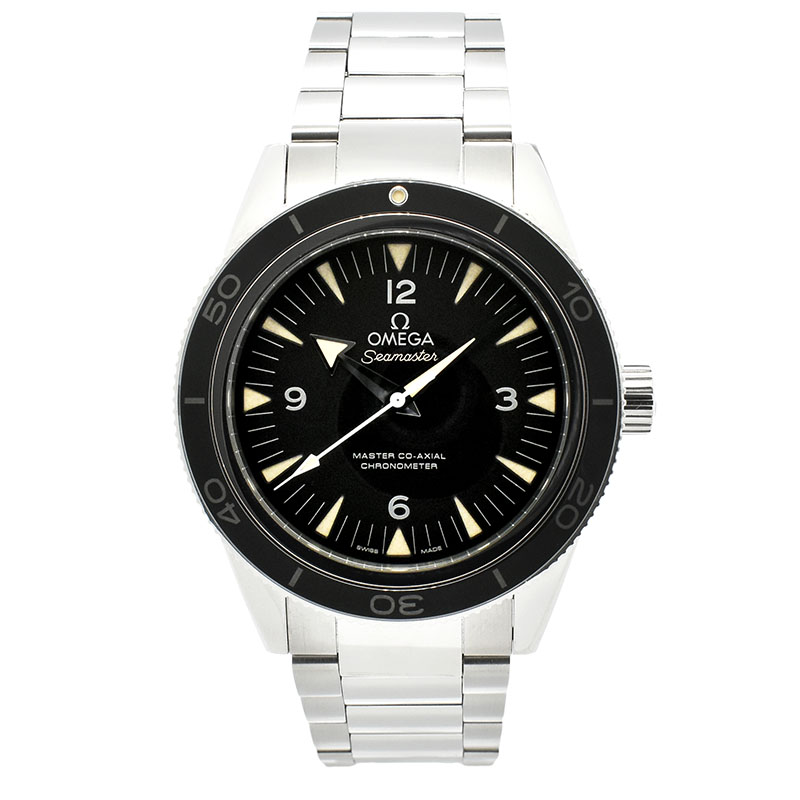 オメガ　OMEGA　シーマスター300 マスターコーアクシャル　233.30.41.21.01.001　41mm　USED　中古