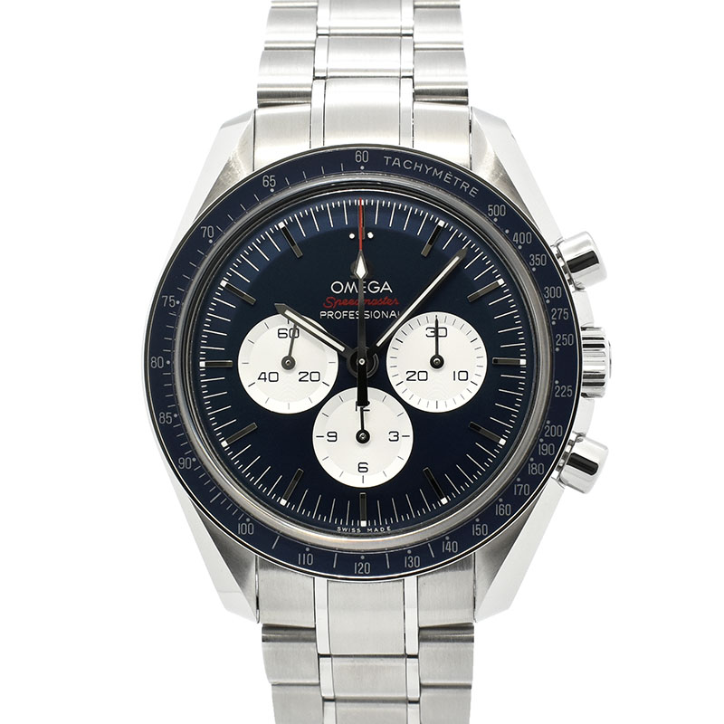 オメガ　OMEGA　スピードマスター 東京オリンピック2020 リミテッドエディション　522.30.42.30.03.001　日本2020本限定　42mm　ブルー　USED　中古